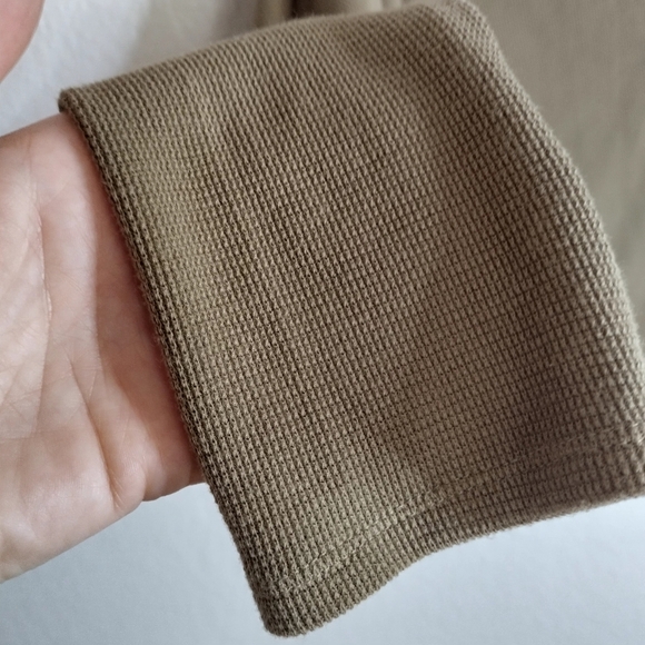 Free People We The Free Fuji Off Shoulder Olive Green Top Sz M - Picture 5 of 9